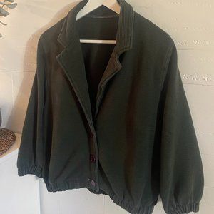 American Apparel Ottoman Ribbed Jacket